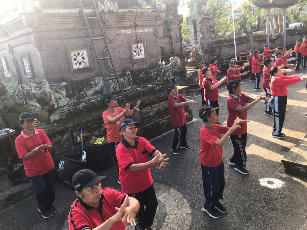 Pelaksanaan Kegiatan Posyandu Lansia Banjar Karangenjung Shanti - 10 Agustus 2024